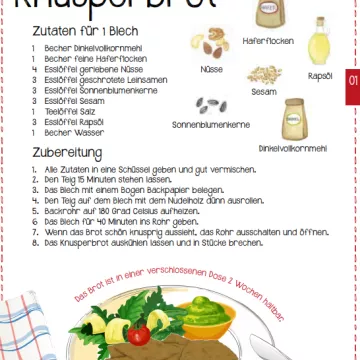 Voransicht Herbstrezept Knusperbrot