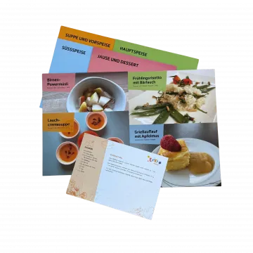 © FGÖ/GÖG Rezeptkarten des Projekts EriKa